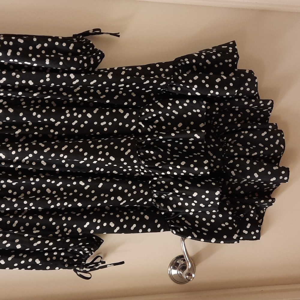NWT, Betsey Johnson Embellished Cookies and Cream Dress - Picture 8 of 16